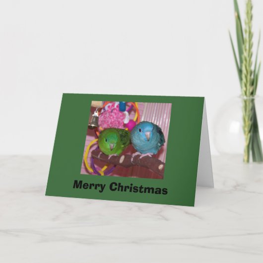 linnies2_sm, Vrolijk kerstfeest Feestdagen Kaart (Voorkant)