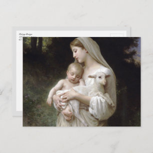 L'Innocence, William-Adolphe Bouguereau Briefkaart