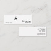 Lino Coffee Cup Mini Visitekaartje (Voorkant / Achterkant)