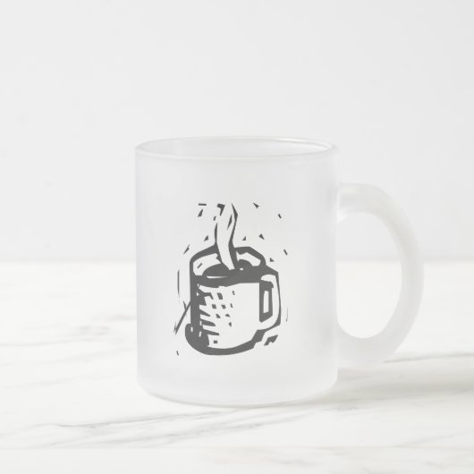 Lino Cup Matglas Koffiemok (Rechts)