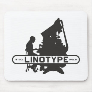 Linotype Mouse Mat Muismat