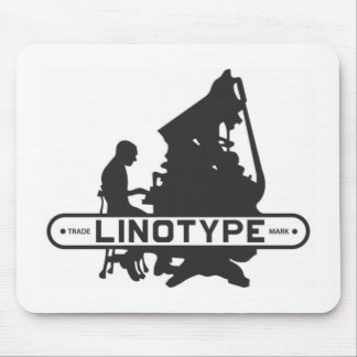 Linotype Mouse Mat Muismat