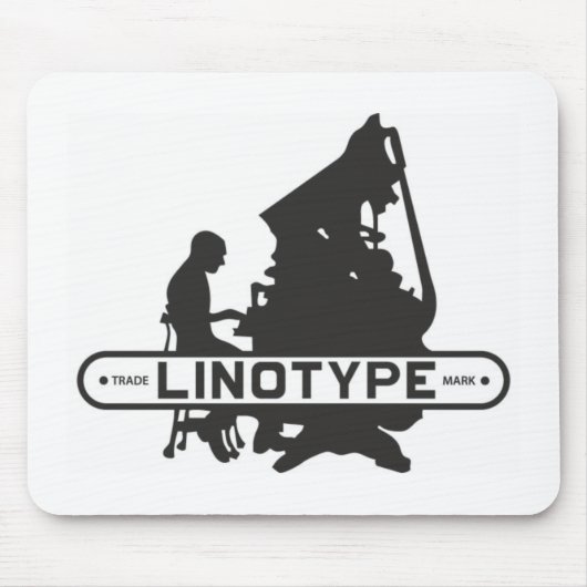 Linotype Mouse Mat Muismat (Voorkant)