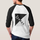 Linrowitzwart en witte T-shirt (Achterkant)