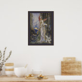 L'Inspiration by Gustave Moreau Poster (Keuken)