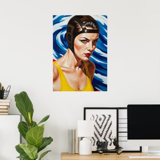 L'INSTANT DÉCISIF (Het beslissende moment) Poster (Thuiskantoor)