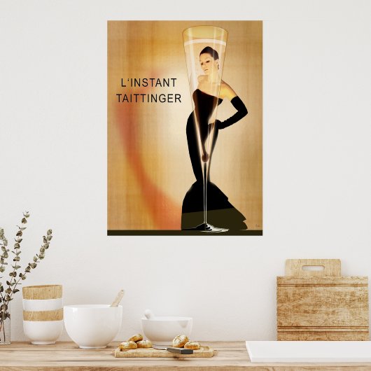 L'Instant Taittinger Remix Poster (Keuken)