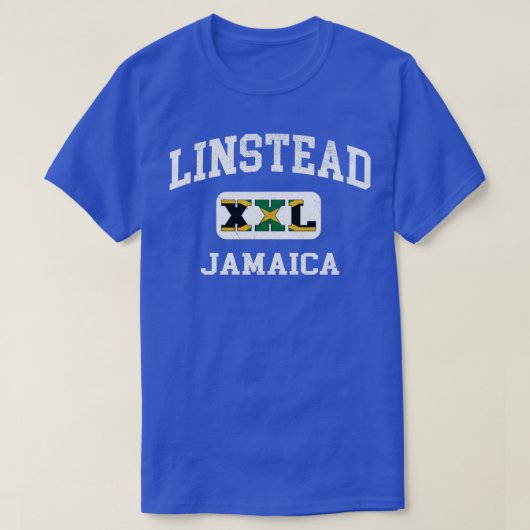 Linstead Jamaica XXL Atletisch ontwerp 1 T-shirt (Design voorkant)