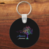 Lint Alopecia Awareness Sleutelhanger (Voorkant)