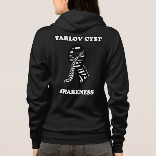Lint/Bewustheid...Tarlov Cyst Hoodie (Achterkant)