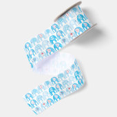 Lint - Blauwe Olifanten (Achterkant)