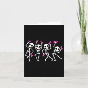 Lint borstkanker bewustzijn skelet vrouwen Mannen Kaart