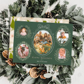 Lint & Botanische Lijsten 5 Foto Kerst Kaart