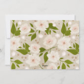 Lint & Botanische Lijsten 5 Foto Kerst Kaart (Achterkant)