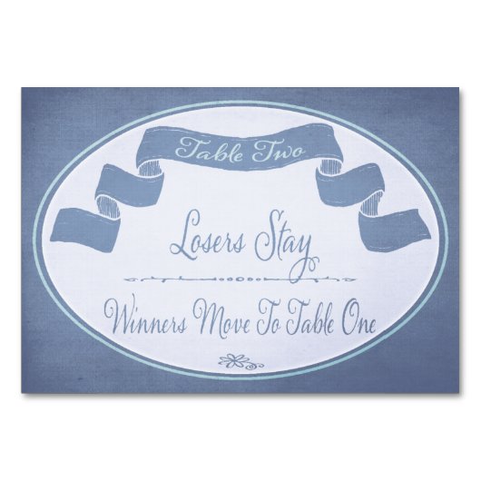 lint Bunco tafel Kaart #2 (Voorkant)