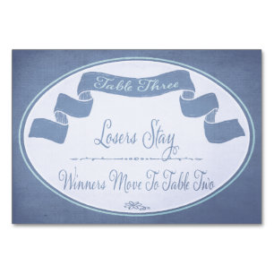 lint Bunco-tafelkaart #3 Kaart