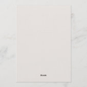 Lint Diploma Uitnodiging met Foto (Achterkant)