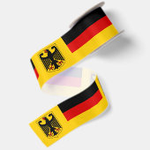 Lint Duitsland, embleem, patriottisch, Duitse vlag (Achterkant)