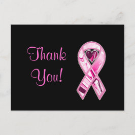 Lint en hart briefkaart