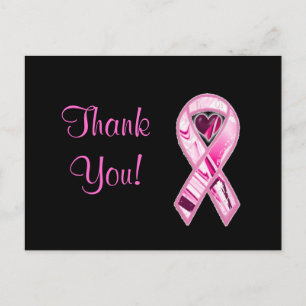 Lint en hart briefkaart