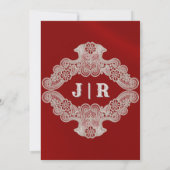 Lint en Kant Gesponsord - Rood (Achterkant)