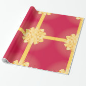 Lint en strik inpakpapier (Uitgerold)