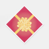 Lint en strik papieren servetten (Hoek)