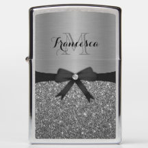 Lint- en zilverglitter