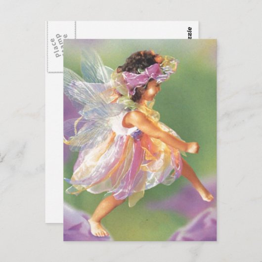 lint_fairy briefkaart (Voorkant / Achterkant)