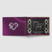 Lint & Hart Huwelijk - Plum Gastenboek (Volledig)
