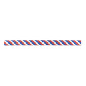 Lint in de kleuren rood, blauw en wit (Voorkant)