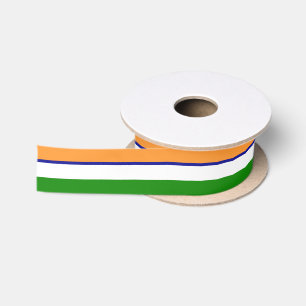 Lint in kleuren van de Indiase vlag, India /sport