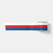 Lint in kleuren van de Tsjechische vlag, driekleur (Voorkant)