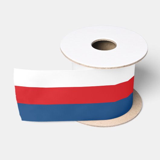 Lint in kleuren van de Tsjechische vlag, driekleur (Spoel)