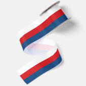 Lint in kleuren van de Tsjechische vlag, driekleur (Achterkant)