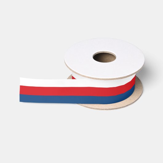 Lint in kleuren van de Tsjechische vlag, Tsjechië  (Spoel)