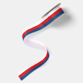 Lint in kleuren van de Tsjechische vlag, Tsjechië  (Achterkant)