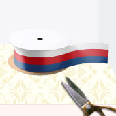 Lint in kleuren van de Tsjechische vlag, Tsjechië 