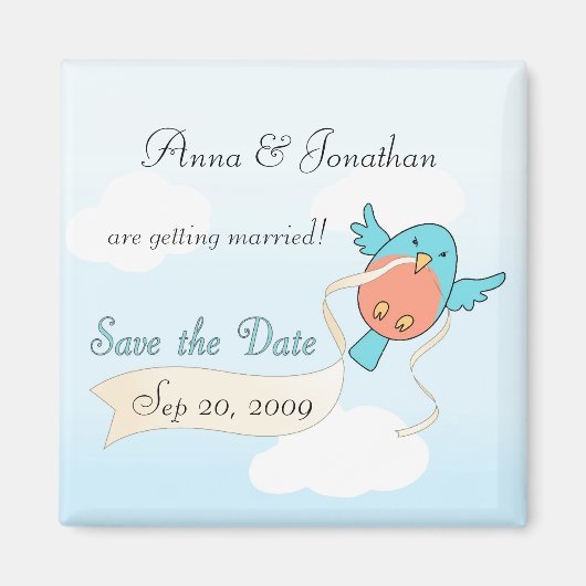 Lint in vlucht magneet (Voorkant)