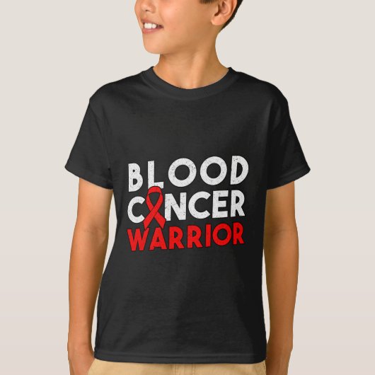 Lint kanker krijger lint  t-shirt (Voorkant)