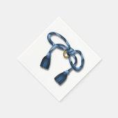 Lint knoop papieren servetten (Hoek)