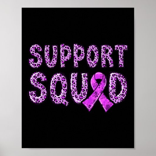 Lint Leopard Print Support Squad Overdosis 1 (Voorkant)