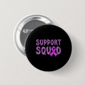Lint Leopard Print Support Squad Overdosis 1 Ronde Button 5,7 Cm (Voorkant /achterkant)
