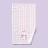 Lint Lint Het is een meisje Bad Handdoek (Handdoek)