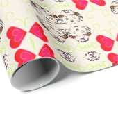 Lint lint patroon cadeaupapier (Rol Hoek)