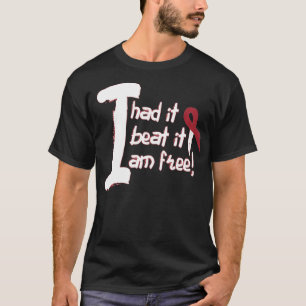 Lint-lint-pullover naar hoofd- en nekvestkanker t-shirt