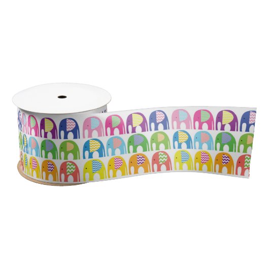 Lint - Meerkleurige olifanten (Spoel)