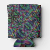 Lint met verduisterde kleuren blikjeskoeler (Achterkant)