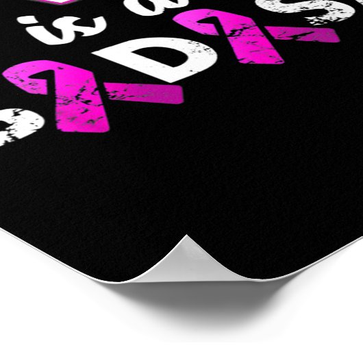 Lint Mijn vrouw is een slecht bewustzijn van borst Poster (Hoek)