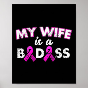 Lint Mijn vrouw is een slecht bewustzijn van borst Poster